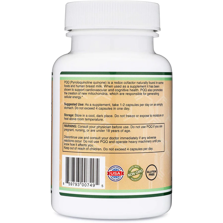 PQQ Advance 20 mg 60 Capsules