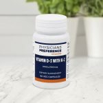 Vitamin D3 with K2 5000 iu/ 180 mcg 60 Capsules