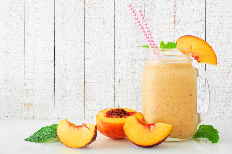 peach smoothie