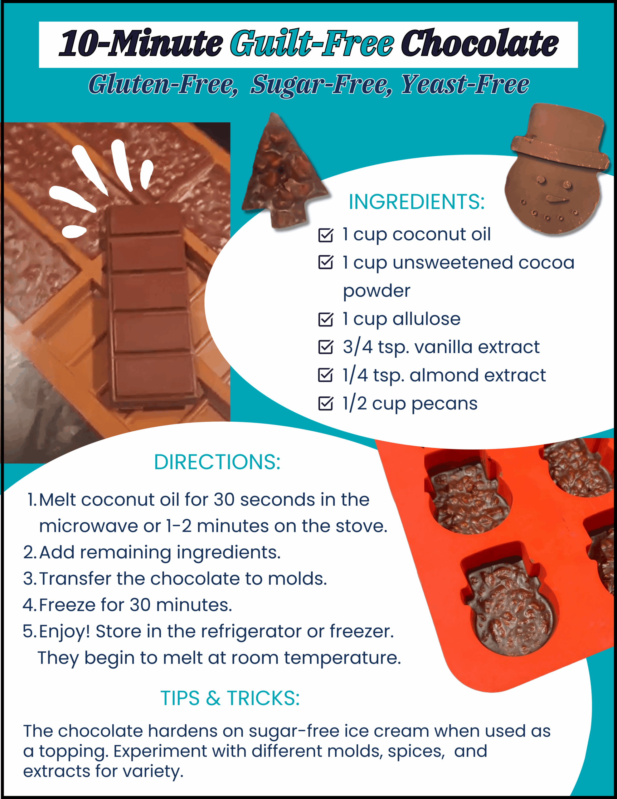 10-minute guilt-free chocolate recipe