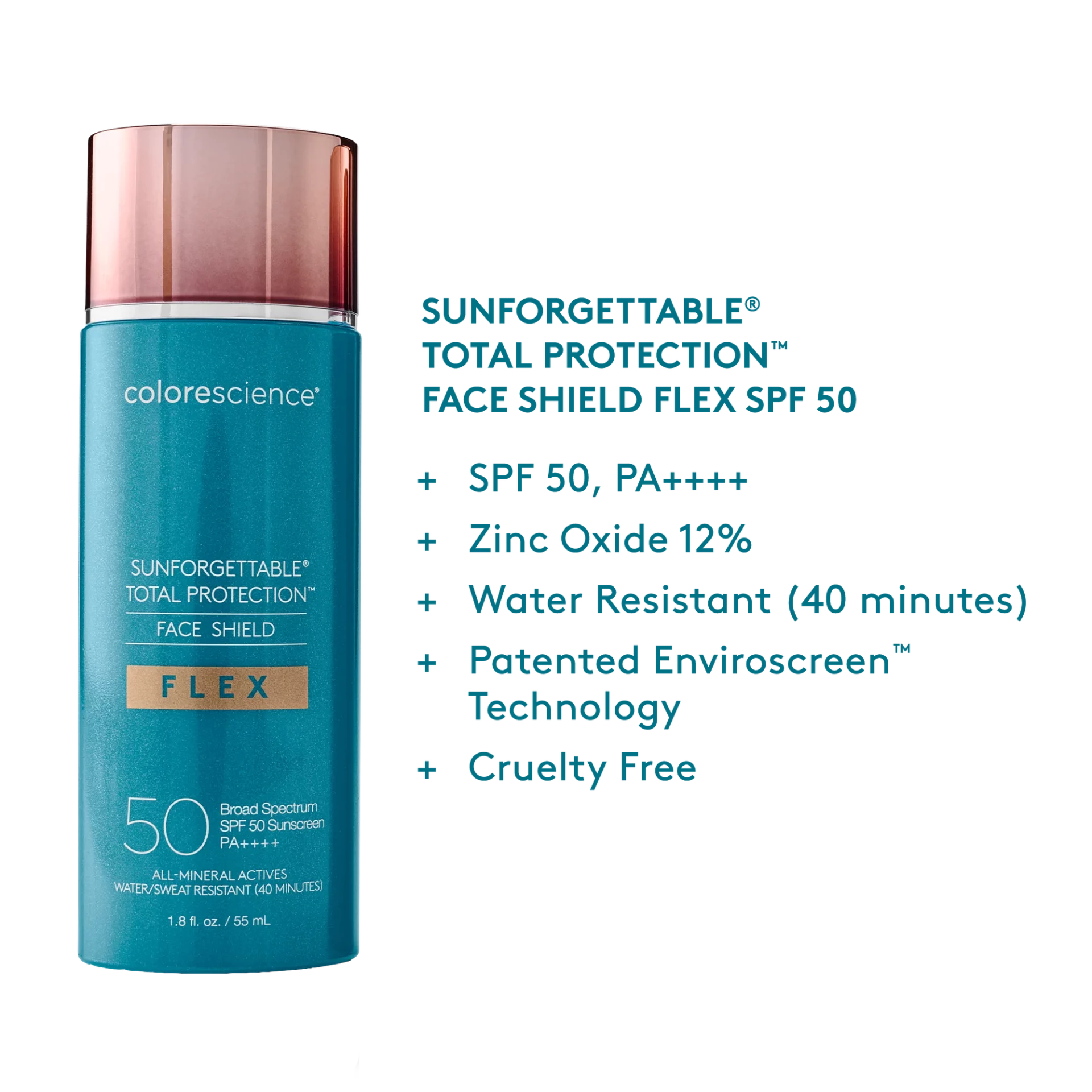 Sunforgettable Total Protection Face Shield Flex SPF 50 Light