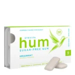 Hum Sugar-Free Gum - Natural Spearmint Flavor - 12 Pieces