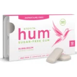 Hum Sugar-Free Gum - Natural Bubblegum Flavor - 12 Pieces