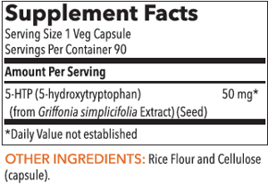 5-HTP 50 mg 90 Capsules