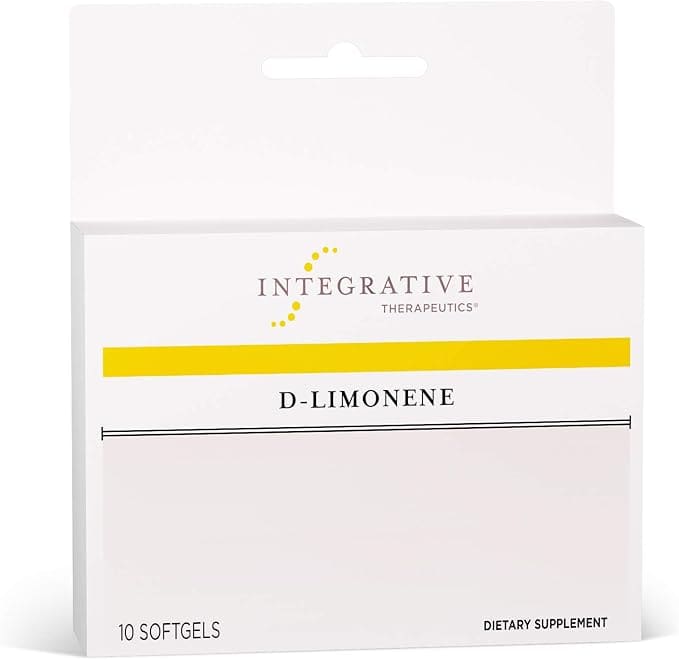 D-Limonene 10 Softgels - Front