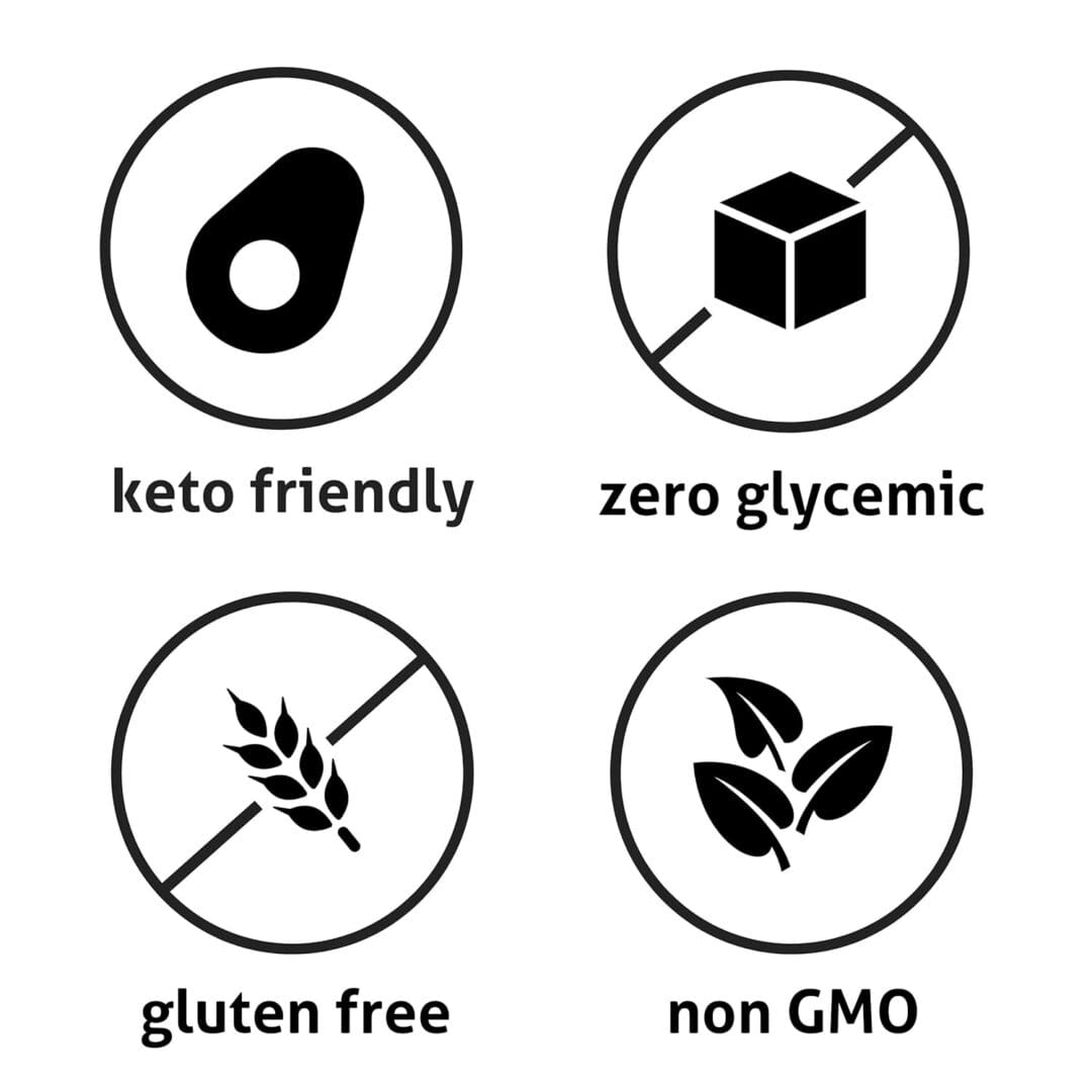 Organic Erythritol Sweetener 12oz - Baking Sugar Alternative