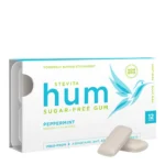 Hum Sugar-Free Gum - Natural Peppermint Flavor - 12 Pieces