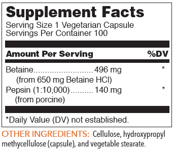 Betaine Plus 90 Capsules