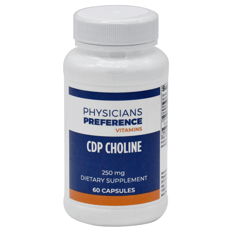 CDP Choline 250 mg 60 Capsules
