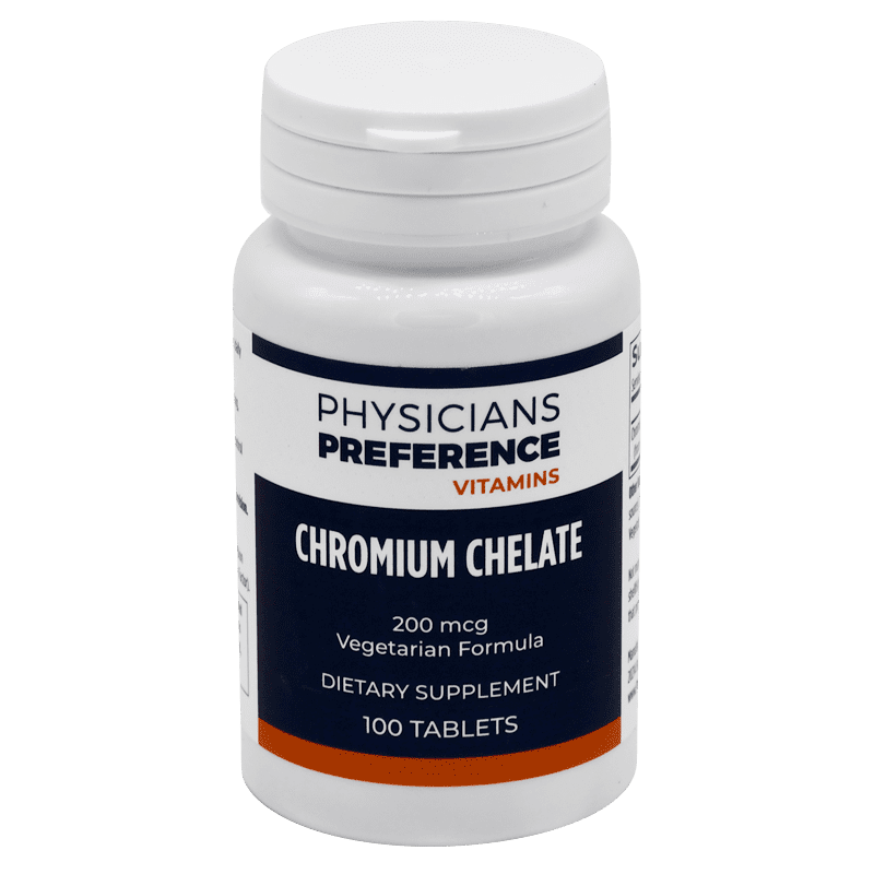 Chromium Chelate 200 mcg 100 Tablets