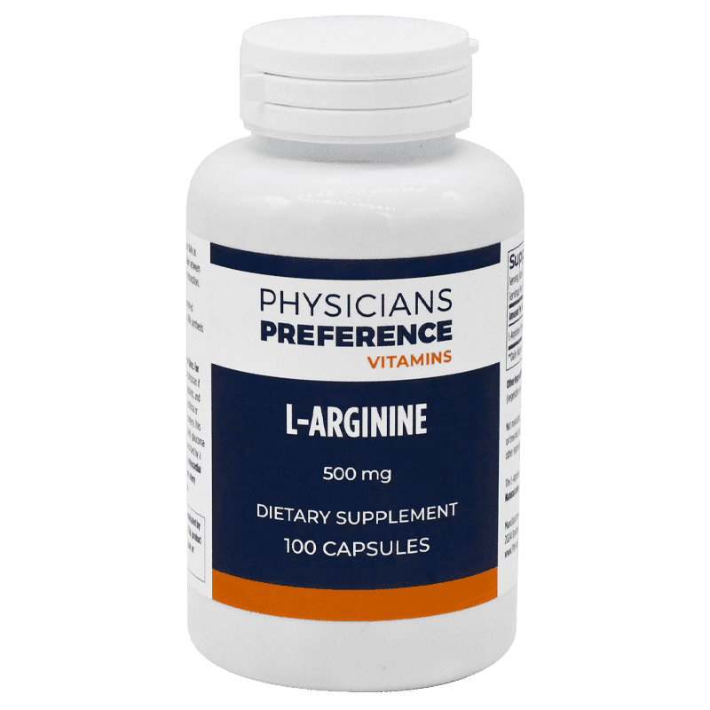 L-Arginine 500 mg 100 Capsules
