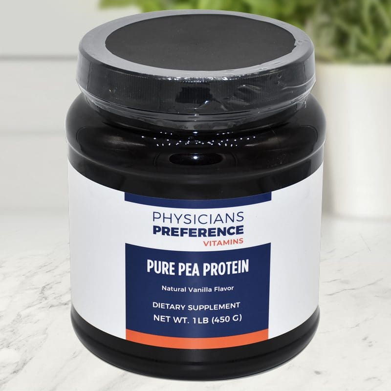 Pure Vanilla Pea Protein 450 g - Front