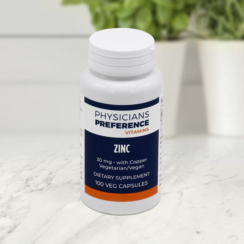 Zinc 30 mg 100 Capsules - Front