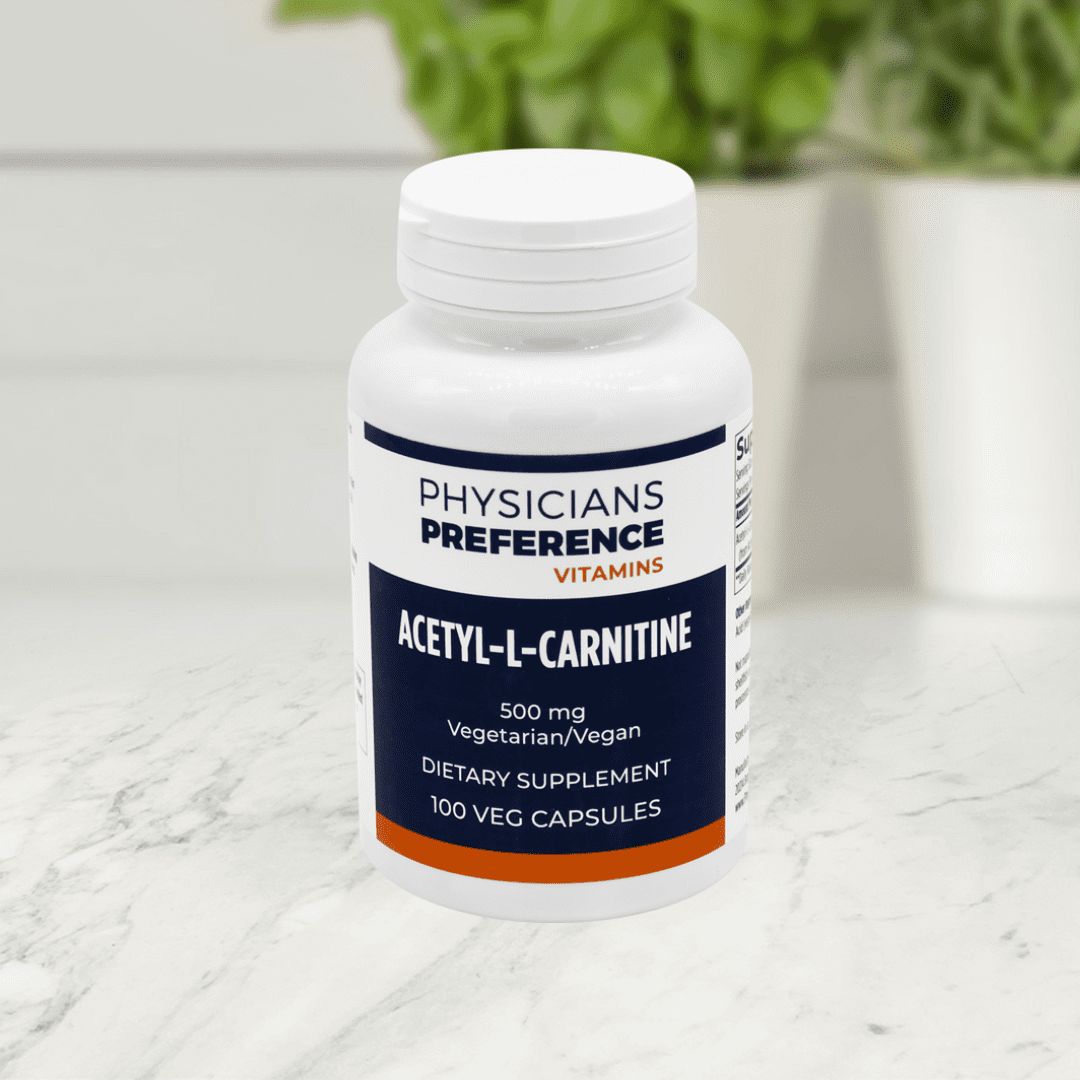 Acetyl L-Carnitine 500 mg 100 Capsules - Front