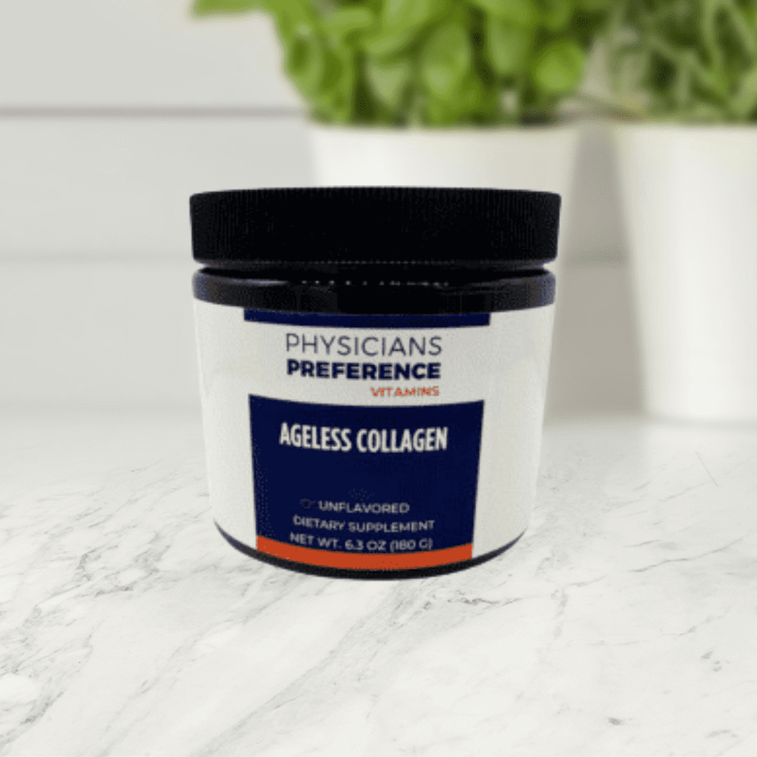 Ageless Collagen Powder 180 gm - Front