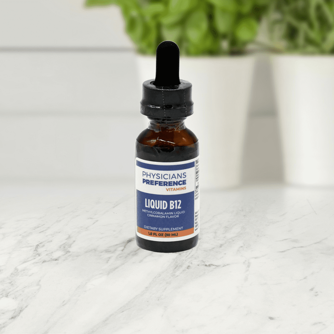 B12 Liquid 1 oz Cinnamon - Front