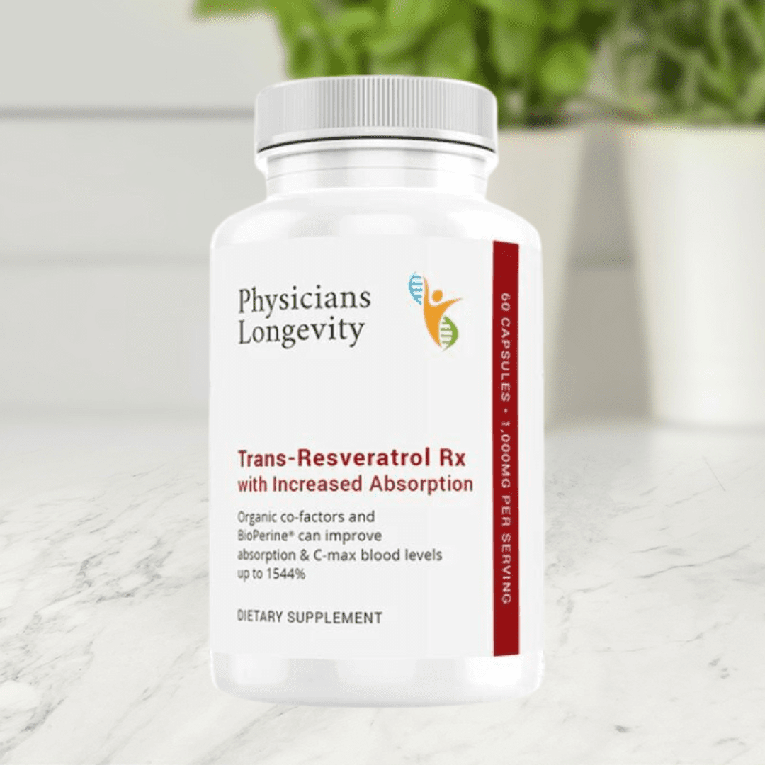 Trans-Resveratrol Plus 1,000 mg per Serving 60 Capsules