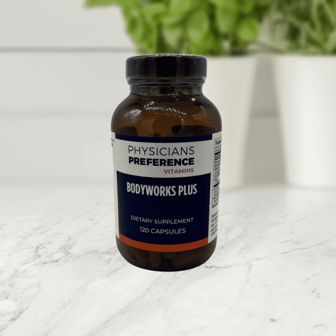 Bodyworks Plus 120 Capsules - Front