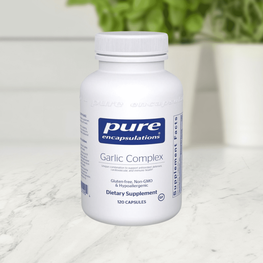 Garlic Complex 120 Capsules - Front