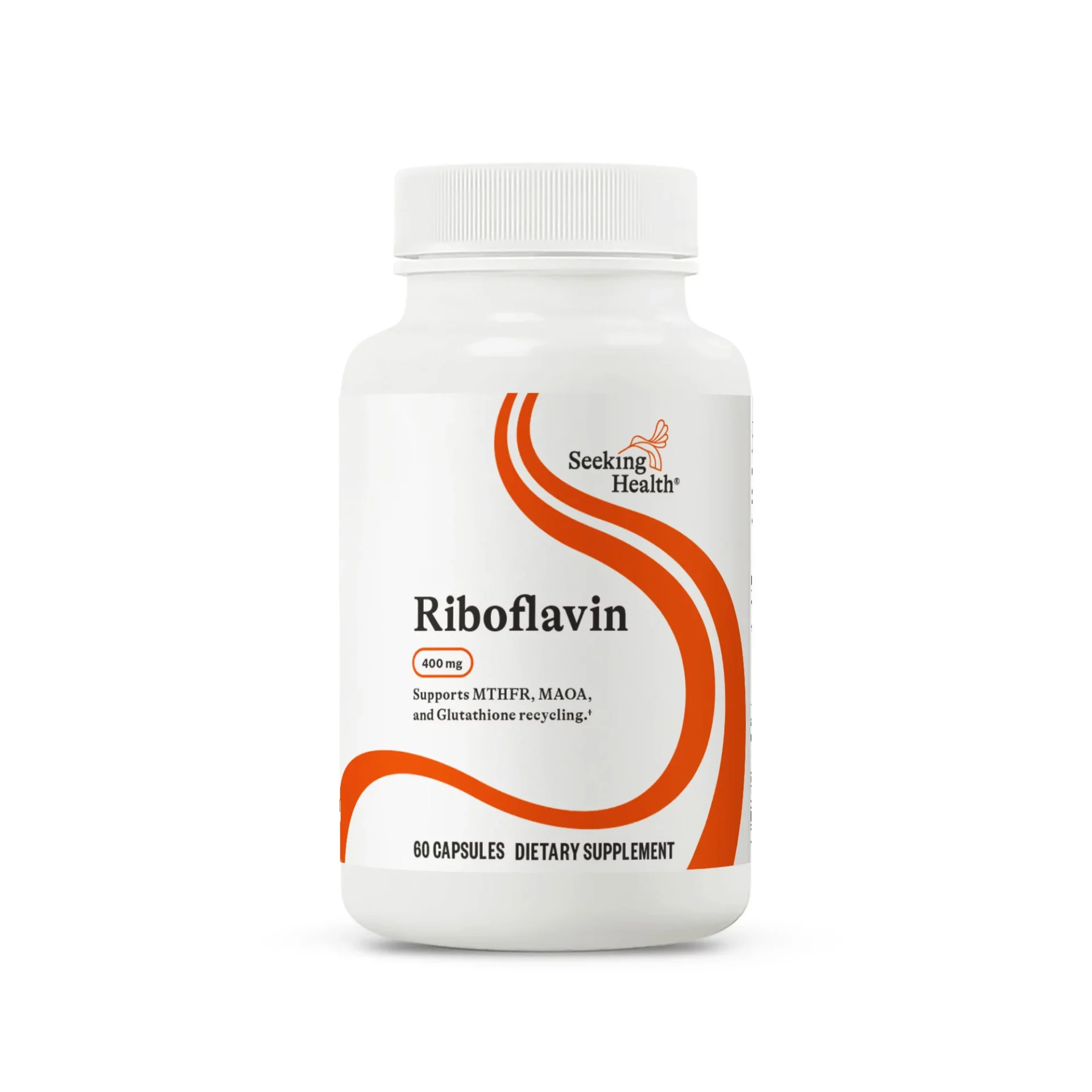 Riboflavin 400mg 60 Capsules - Front