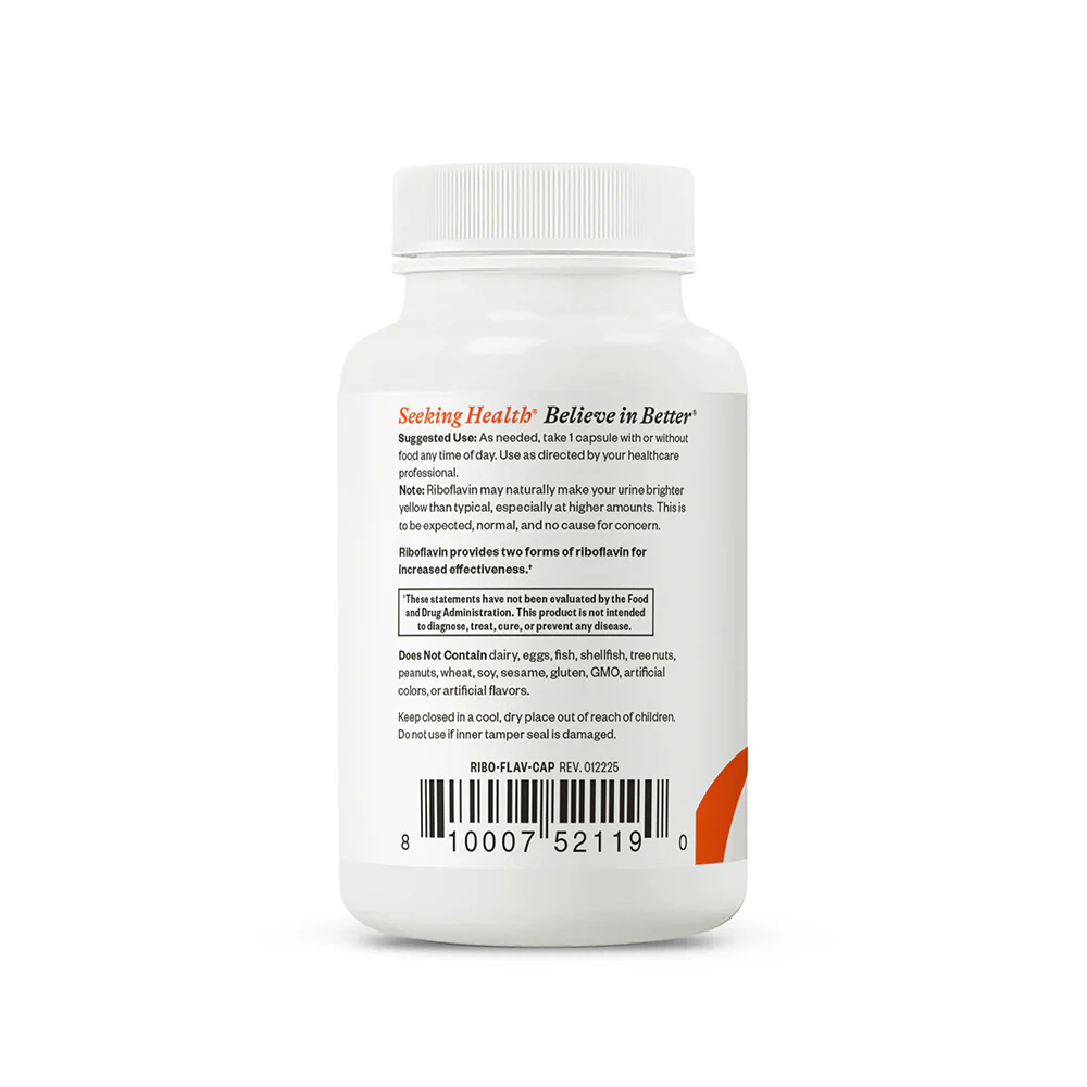 Riboflavin 400mg 60 Capsules