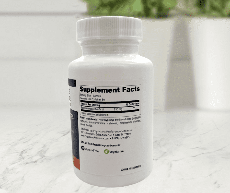 Saccharomyces Boulardii 5 Billion CFU 60 Capsules