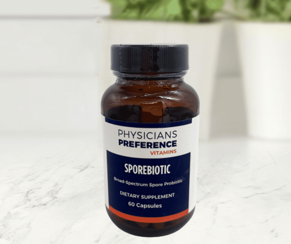 SporeBiotic 60 Capsules - Front