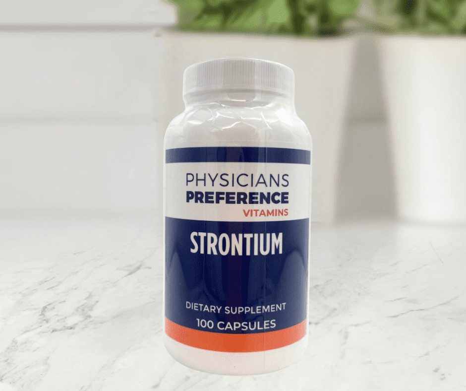 Strontium 300 mg 100 Capsules - Front