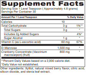 D-Mannose Powder 144 Grams