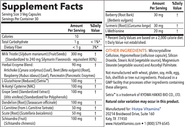 Detox Formula 90 Capsules