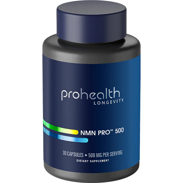 NMN Pro 500mg 30 Capsules - Front