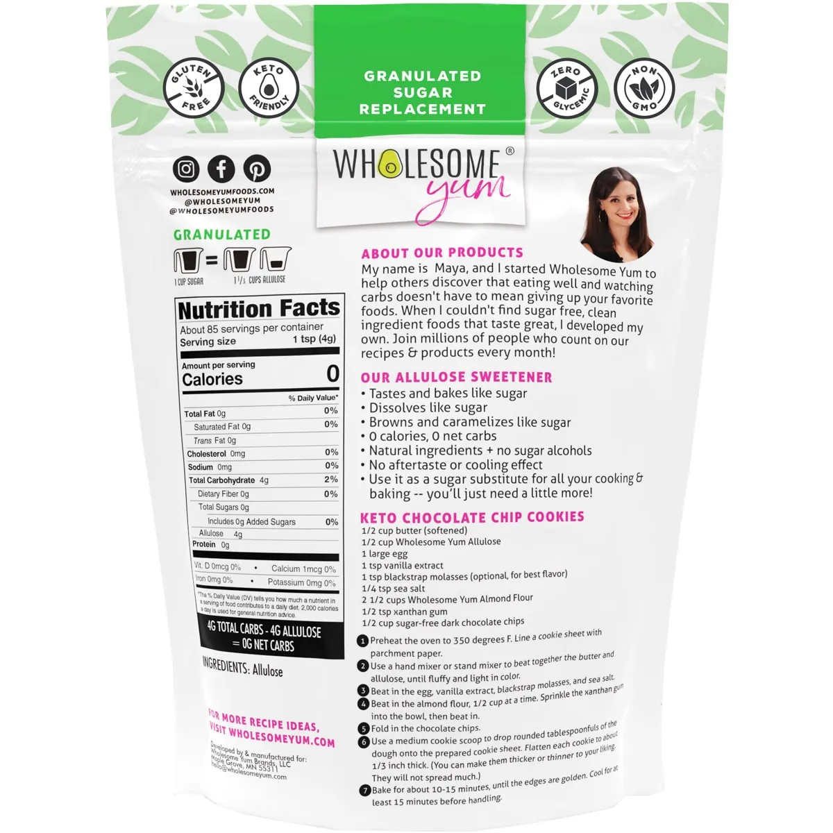 Allulose Sweetener 12oz